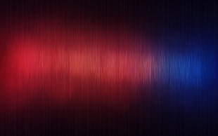 red and blue surface